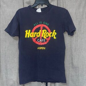 Vintage Hard Rock Cafe Aspen Size Small